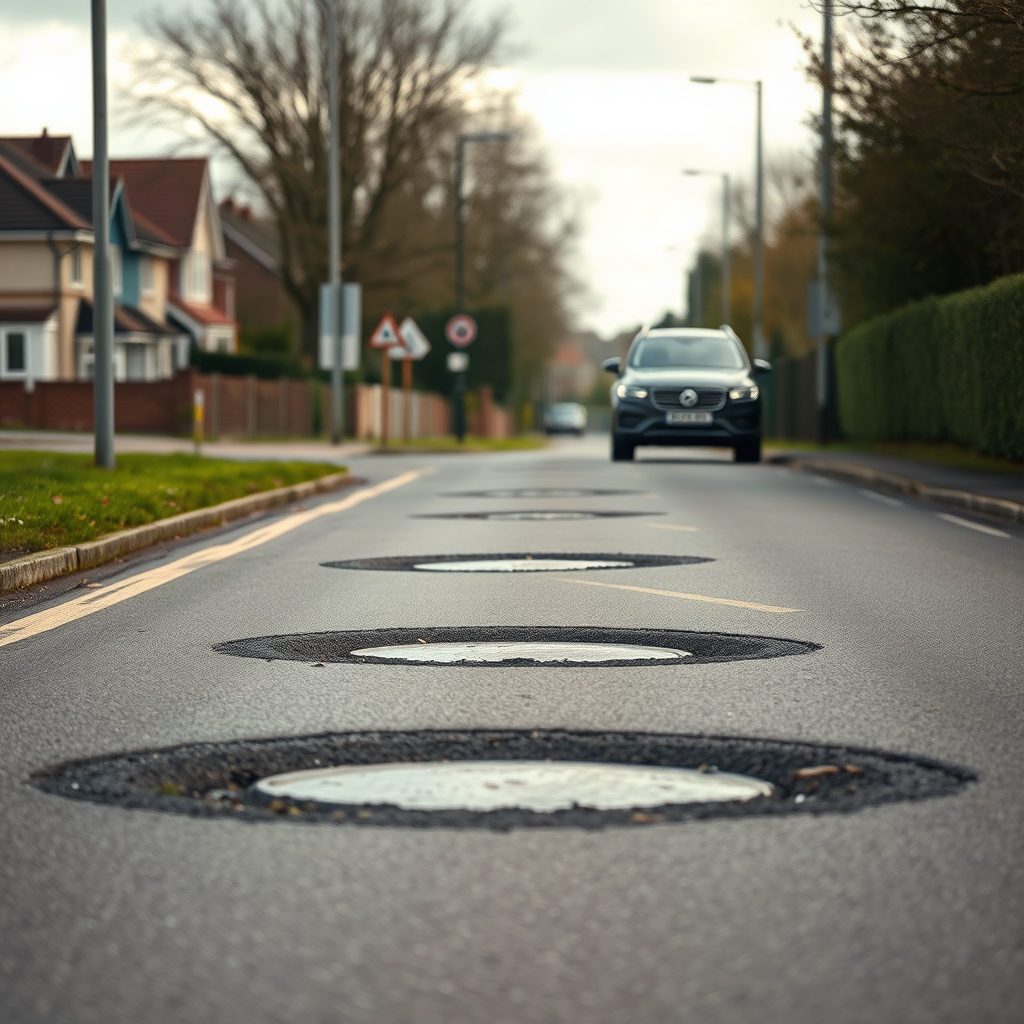 Nottingham motorists forced to navigate treacherous road craters